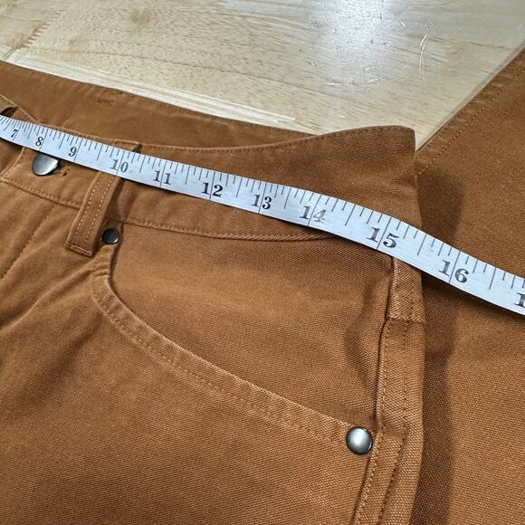 Lululemon ABC Pant Slim Utilitech Brown Men's Size 28 x 29 Excellent Condition - Picture 9 of 11